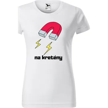 Dámské tričko Dámské tričko - Magnet na kretény Velikost: L