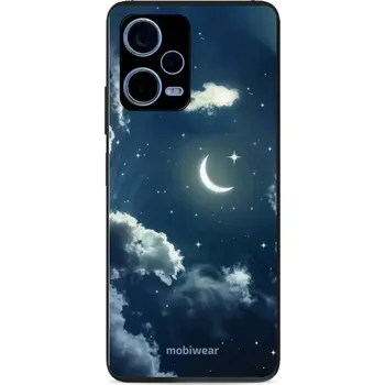 Pouzdro na mobilní telefon Lesklý kryt Mobiwear Glossy - Xiaomi Redmi Note 12 Pro 5G - G048G - Noční obloha (Prémiové lesklé pouzdro, obal, kryt Mobiwear Glossy na mobil Xiaomi Redmi Note 12 Pro 5G - G048G - Noční obloha, materiál Plast + TPU silikon - krytí po všech stranách,)