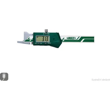 Posuvné měřítko Digitální posuvné měřítko zkosení 0-10/0,01 mm, úhel 20 ° INSIZE
