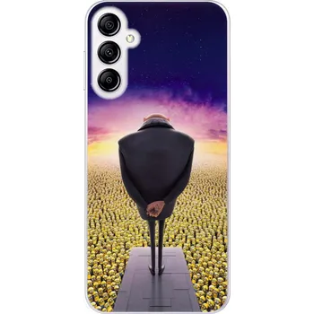 Pouzdro na mobilní telefon Silikonové pouzdro iSaprio - Samsung Galaxy A14 / A14 5G - Gru (Odolný silikonový kryt, obal, pouzdro iSaprio - Samsung Galaxy A14 / A14 5G - Gru - skvělá ochrana a pružnost, stylový UV potisk, lehkost, tiskne se v České republice)