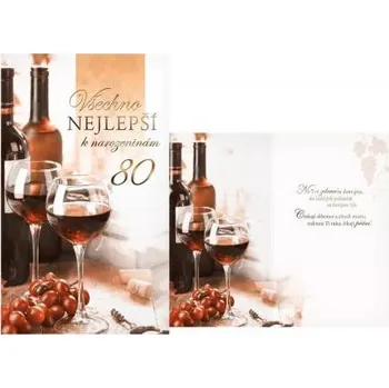 MFP M11-520 T Přání k narozeninám 80 s textem