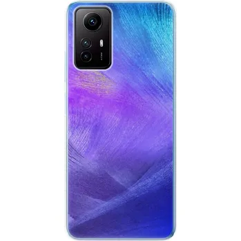Pouzdro na mobilní telefon Silikonové pouzdro iSaprio - Xiaomi Redmi Note 12S - Purple Feathers (Odolný silikonový kryt, obal, pouzdro iSaprio - Xiaomi Redmi Note 12S - Purple Feathers - skvělá ochrana a pružnost, stylový UV potisk, lehkost, tiskne se v České republice)