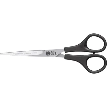 Kadeřnické nůžky Kadeřnické nůžky s plastovou rukojetí a mikroozubením Eurostil Professional 6" (01977) + dárek zdarma