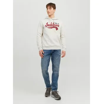 Pánská mikina Jack & Jones Mikina Logo 12233597 Šedá Standard Fit L