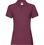 Fruit of the Loom Dámská polokošile 63-030-0 Burgundy XL
