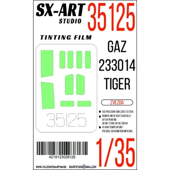 Plastikový model 1/35 Tinting film GAZ-233014 Tiger (ZVE)