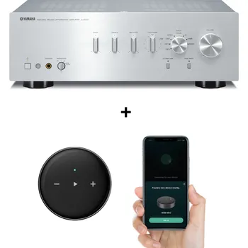 Hi-Fi Zesilovač YAMAHA A-S701 SILVER + streamer (Akce, WiiM mini streamer zdarma!)