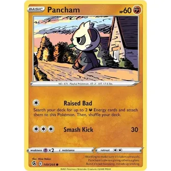 Sběratelská karetní hra Pokémon karta Pancham 149/264 - Fusion Strike