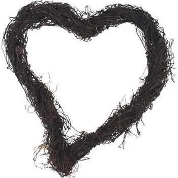 Vánoční dekorace Dekorační srdce P1530-17