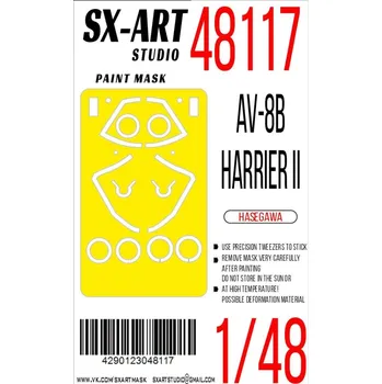 Plastikový model 1/48 Paint mask AV-8B Harrier II Plus (HAS)
