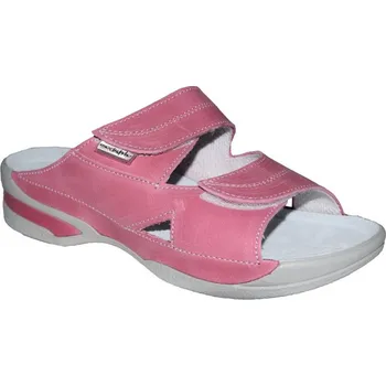 Dámská zdravotní obuv Medistyle zdravotní pantofle LUCY 5L-E15/2 Barva: tmavě růžová, Velikost: 35