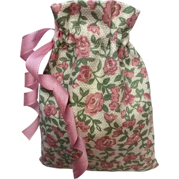 Dárková krabička Látková dárková taštička růžová