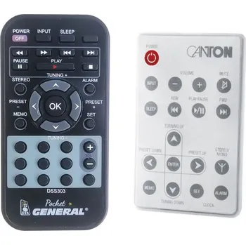 Dálkový ovladač CANTON DSS303 - dálkový ovladač duplikát