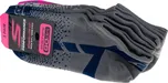 Šedo-modrá sada ponožek Skechers 3pk Womens Non Terry Low Cut S106751-DKGY Velikost: 36/40