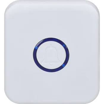 Domovní zvonek Solight bezdrátový zvonek bezbateriový, do zásuvky, 150m, bílý, learning code 1L70