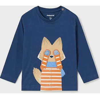 Chlapecké tričko Chlapecké triko Mayoral 2018 modré Rozměr: 12 měsíců, 80 cm