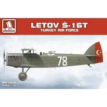 Plastikový model 1/72 Letov Š-16T Turkey Air Force (plastic kit)