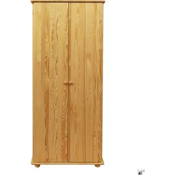 Šatní skříň Skříň 04 - masiv borovice Odstín: Olše