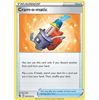 Sběratelská karetní hra Pokémon karta Cram-o-matic 229/264 - Fusion Strike