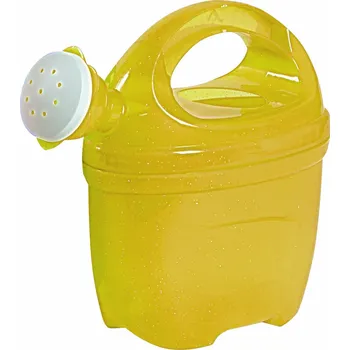 plyšák Androni Konvička průhledná se třpytkami 1 l - žlutá