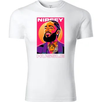 Fenomeno Dětské tričko NIPSEY HUSSLE Velikost: 146 cm/10 let, Barva trička: Bílé