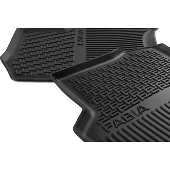 autokoberec Škoda Gumové koberce zadní ŠKODA Fabia III