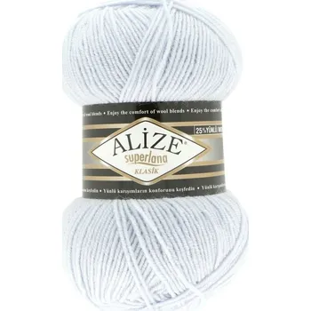 Galanterie Alize Superlana Klasik 384 světle modrá