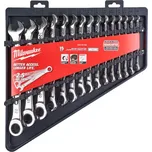 MILWAUKEE Sada klíčů ráčnových 15d 8-22mm