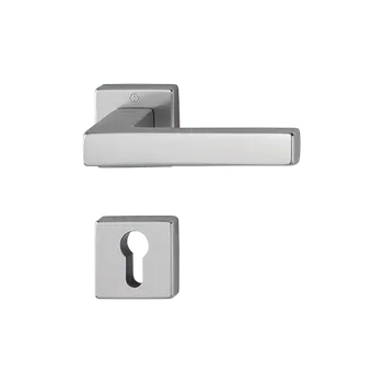 HOPPE Austin interiérová klika Provedení: PZ (vložkový zámek), Povrch: F9 - nerezový elox