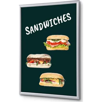 Set klaprámu A4, Sendviče, anglicky