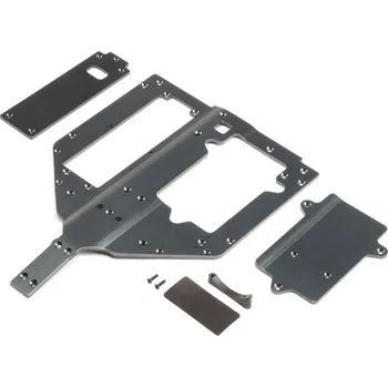 RC náhradní díl Losi šasi, deska motoru, kryt baterie: Super Rock Rey