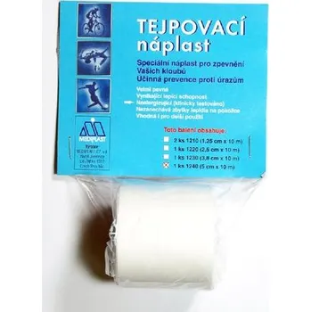 Tejpovací náplast – neelastická, 2,5 cm x 10 m