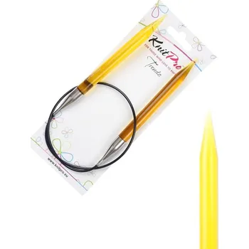 Jehlice Kruhové akrylové jehlice Trendz 60 cm 10 mm