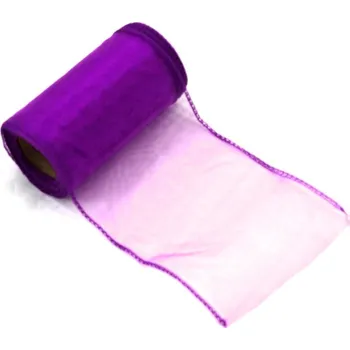 Stuha Organza stuha 12 cm/9 m - levandulová