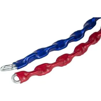 Řetěz na kolo řetěz zamykací 6*800mm v PVC DIN5685A