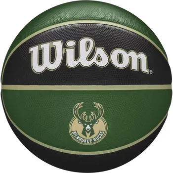 Míčový sport Wilson NBA Team Milwaukee Bucks Ball WTB1300XBMIL Velikost: 7