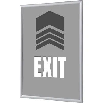 Set klaprámu A4, Východ, šedý, anglicky