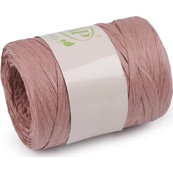 Stoklasa Přírodní lýko rafie 5-8 mm 100 m tmavě pudrové