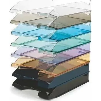 Archivační box VICTORIA Odkladač plastový 255x340mm Transparentní