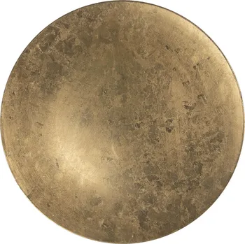 Talíř Zlatý plastový talíř / podnos s patinou - Ø 33 cm