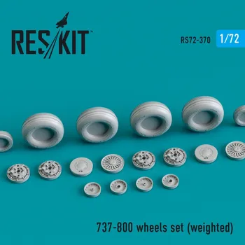 Plastikový model 1/72 737-800 wheels set (weighted)