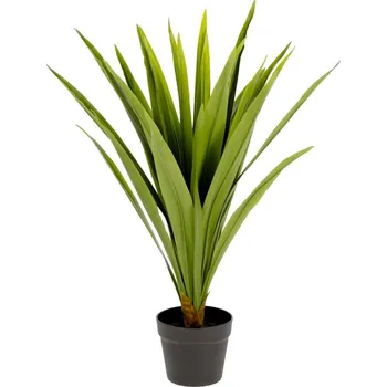 umělá květina Kave Home Yucca v květináči 80 cm zelená