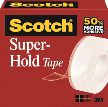 Lepicí páska Scotch Super Hold Tape 19 mm x 25,4 m transparentní