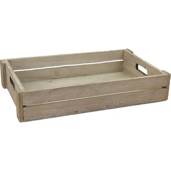 Úložný box Podnos dřevěný malý D0158/M