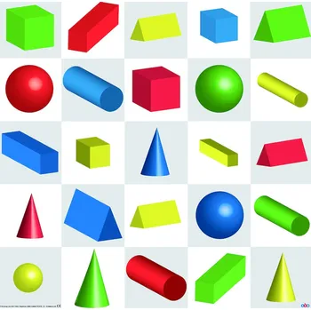 Robot TTS Group Bee-Bot & Blue-Bot podložka 3D tělesa a barvy