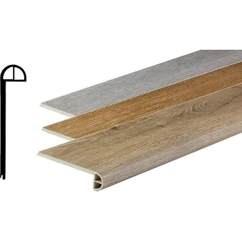 vinylová podlaha EGIBI Vinyl podlaha Schodnicový stupeň SPC RIGID d.1,2m - š.115/25mm EF system KINGSTONE