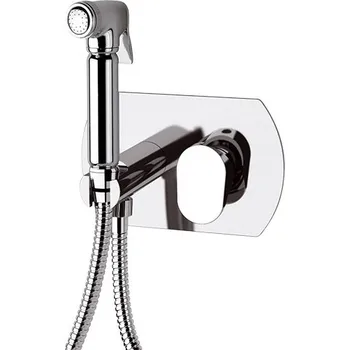 Vodovodní baterie HOPA Podomítková bidetová baterie se sprškou ARNO 6021 - zlatá lesklá BAREI6021