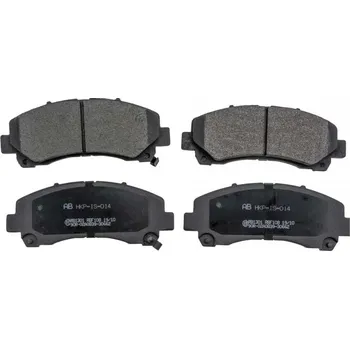 Brzdová destička Sada brzdových destiček PŘEDNÍ D-MAX I D-MAX II TRAILBLAZER 2.8CRDI/ 4WD, 3.6 4WD 12- 8-98079-104-0 NTY