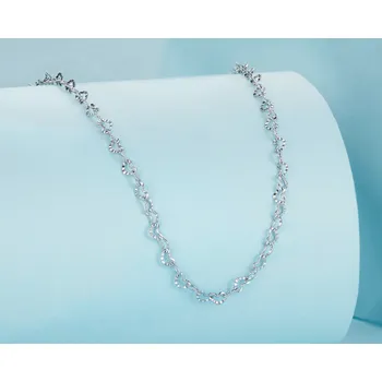 Náhrdelník For Silver Stříbrný náhrdelník se srdíčky - Stříbro 925