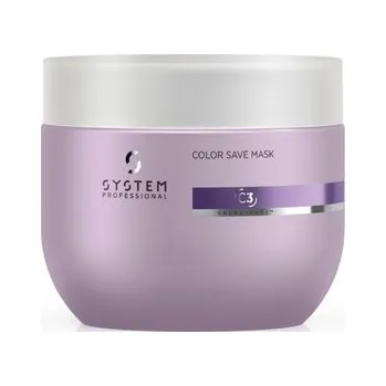 Vlasová regenerace System Professional Color Save Mask intenzivní maska na barvené vlasy 400 ml